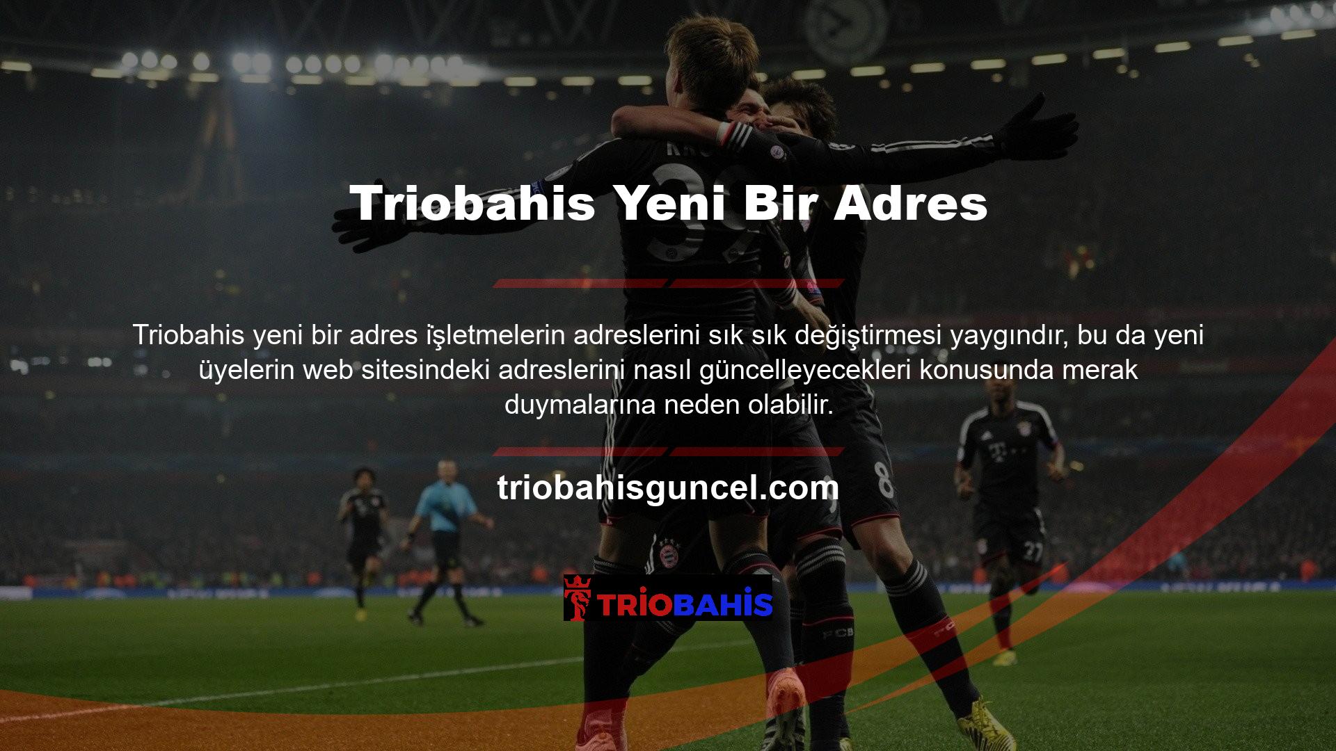 Triobahis oyun markasına yeni üye olacak veya ziyaretçilerin öncelikle sitenin resmi sosyal medya sayfalarını incelemeleri tavsiye edilmektedir