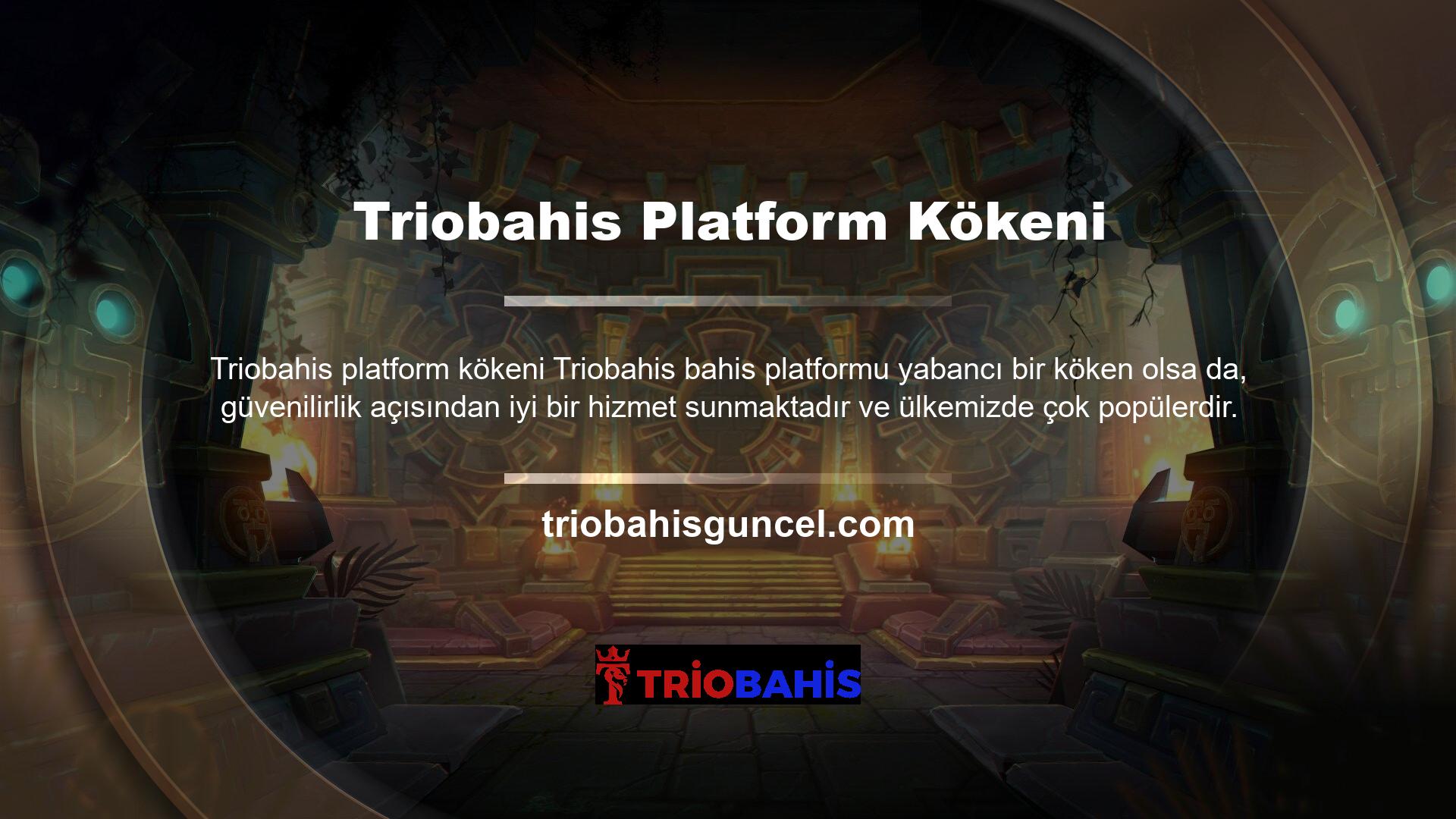 Triobahis giriş platformu, ülkemize girmek isteyen insanlar için iyi bir seçenektir
